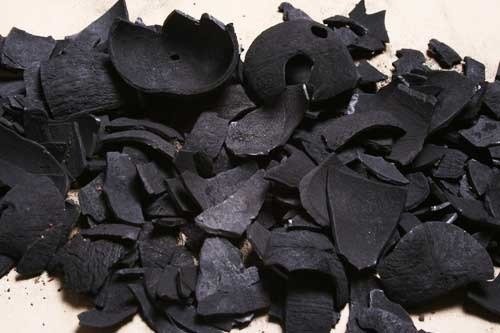 Shell Charcoal is obtained by burning the shell of fully matured coconuts with a limited supply of air